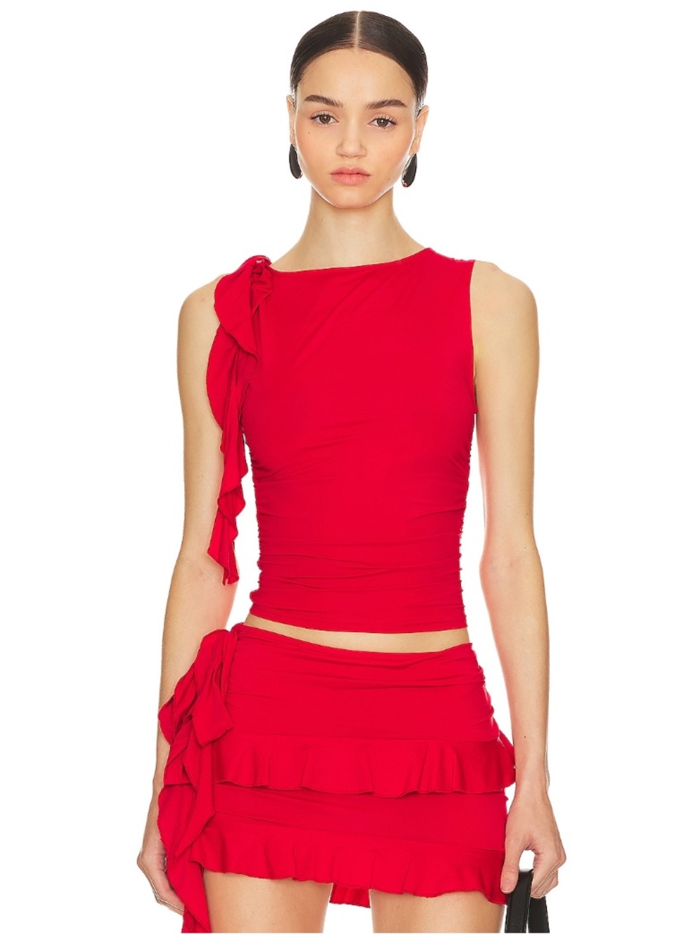 Lioness x Revolve Rendezvous Top in Crimson